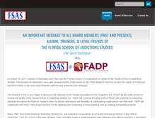 Tablet Screenshot of fsas.org